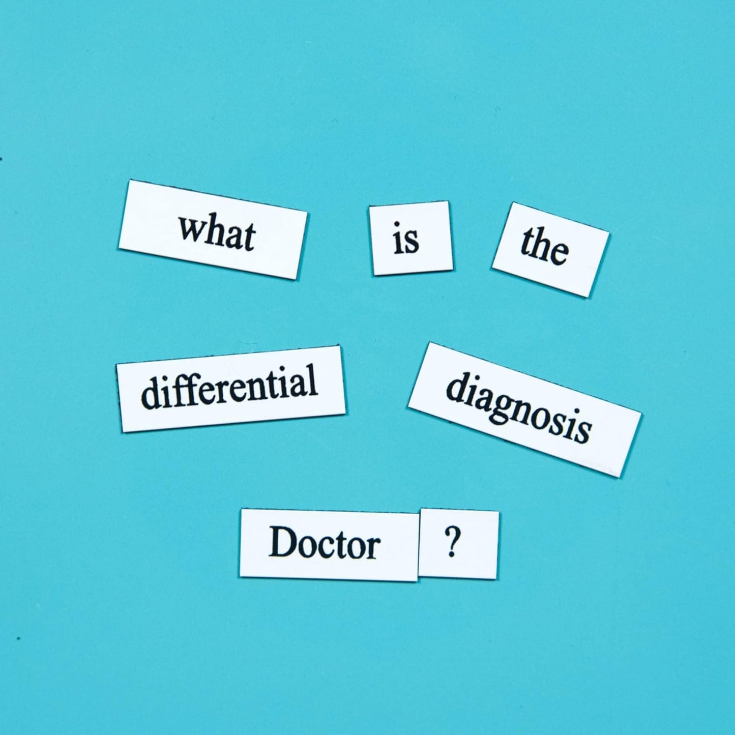 Physician Word Magnets Kit - Funny Nerdy Poetry Set for Medical Students & Residents - Ideal Cool M.D. & D.O. Gifts - Office Refrigerator-Magnetic White Board - Medicine or Pre-Med Students & Fellows