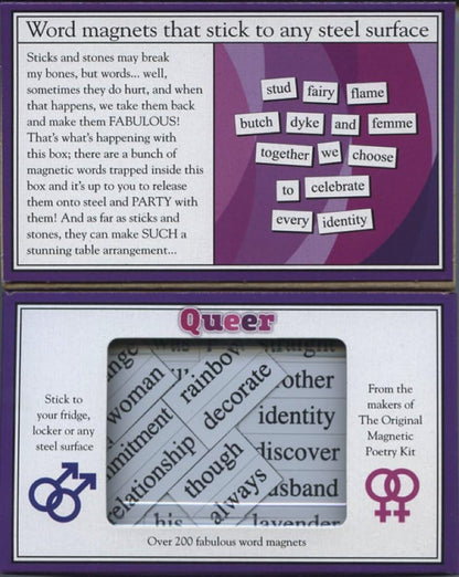 Bitch-Magnetic Poetry Kit
