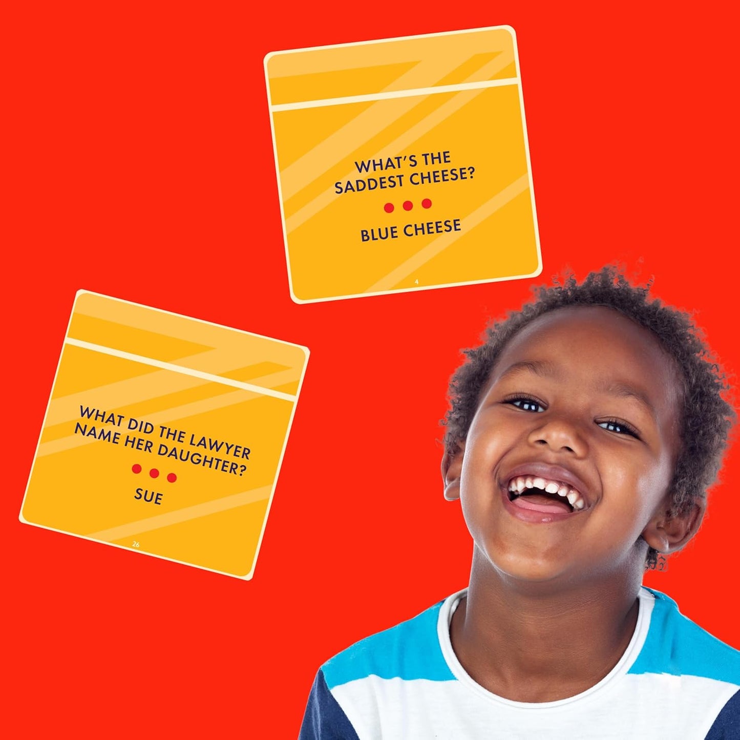 Ridley’s 100 Single Cheesy Joke Cards – Includes 100 Jokes for Kids and Adults, Funny Jokes for Family-Friendly Fun – Makes a Great Gift Idea
