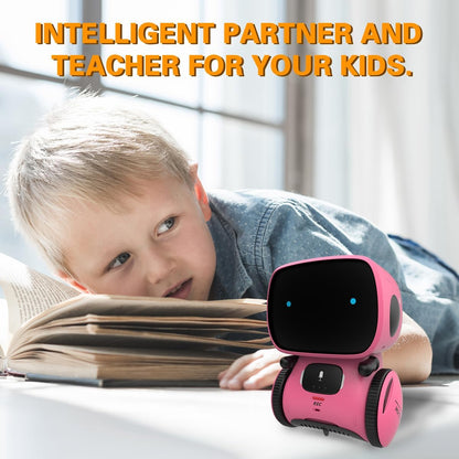 98K Kids Robot Toys for Girls and Boys, Touch and Voice Control Robots Interactive Smart Talking Robots Intelligent Partner and Teacher with Singing, Dancing, STEM Toy Gifts for Kid Age 3 and Up
