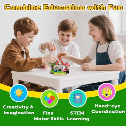 Magnetic Blocks Toys for Kids, 100 PCS Building Blocks Cubes, Stacking Magnetic Tiles Toys for Kids Toddlers Boys Girls Ages 3 4 5 6 7 8-12 Birthday Gifts Party Supplies (Underworld)