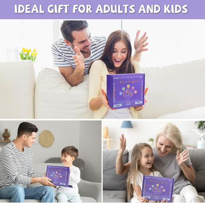 Brain Teaser Puzzles for Adults and Kids, 18Pcs Puzzle Games Set, 3D Wooden Plastic Metal Puzzle, Unlock Interlock Mind Brain Games, IQ Test Educational Toy