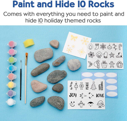 Creativity for Kids Rock Painting Kit - Glow in the Dark Rock Kit: Crafts for Kids, Painting Rocks Arts and Crafts, Kids Gift (Ages 6+)