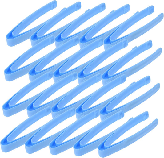 20pcs Plastic Tweezers for Boy Girl Safe and Lightweight Fine Motor Skills Tool for Kindergarten Teaching and Science Experiments Easy to Use and Carry