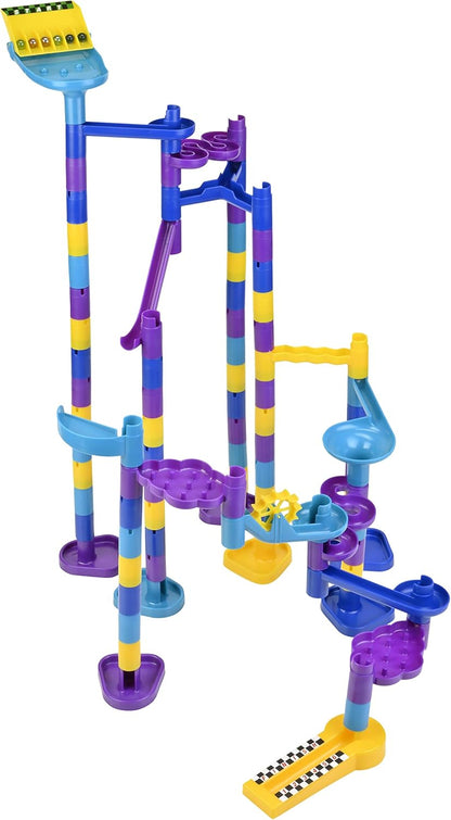 Discovery Toys MARBLEWORKS Marble Run Starter | Kid-Powered Learning | STEM Educational Building Block Toy Learning & Childhood Development 5 Years Old and Up