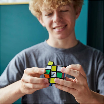 Rubik’s Cube, Special Retro 50th Anniversary Edition, Original 3x3 Cube Collectible & Desk Décor, Problem-Solving Brain Teaser, Fidget Toy, Sensory Puzzle for Adults, Teens, Kids, for Ages 8 & Up