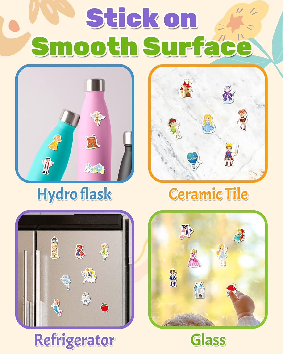 Benresive Reusable Sticker Books for Toddlers, Fun Travel Stickers for Kids, Toddler Sticker Book, Crafts Activities for Toddlers, 3 and Up Birthady Gifts - Vehicle