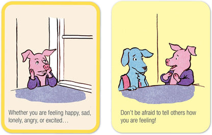 eeBoo: What Do I Do - 48 Conversation Flashcards, Develops Empathy Through Friendly Illustrations of Social Situations, Develop Social and Emotional Intelligence, for Ages 3 and up