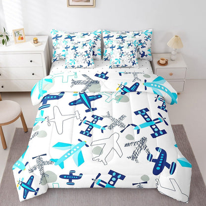 Erosebridal Chemistry Comforter Set with Sheets Full Size Periodic Table of Elements Bed in A Bag 7 Piece Science Chemistry Lovers Bedding Set for Kids Boys Children Bedroom Modern Black Bed Sets