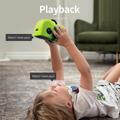 GILOBABY Interactive Talking Robot for Boys, Smart Toy with Touch Control, Playback Mode, Dancing, Singing, Educational Gift for 3-7 Year Old Kids (Blue)