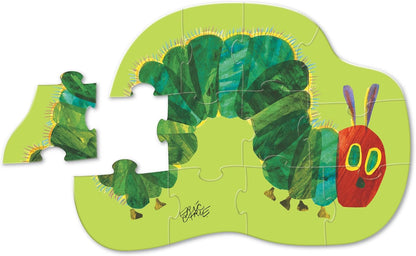 Crocodile Creek 12-Piece Mini Jigsaw Puzzle - Fun Floor Puzzles for Kids Ages 2-4 and Up - Heavy-Duty Shaped Box for Storage - Fire Truck - 12" x 9" Finished
