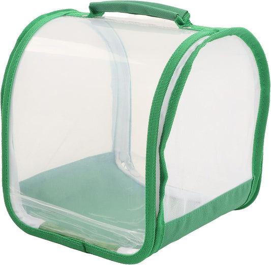 Small Butterfly Habitat,Ins ect Habitat Cage Pop up 360 Degree Full Transparent Foldable Butterfly Habitat Cage,Collapsible Ins ect Mesh Cage(7.9x7.9x8.9in)
