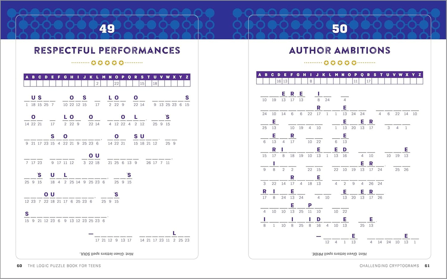 The Logic Puzzle Book for Teens: 100 Challenging Brain Games and Puzzles