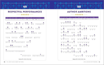 The Logic Puzzle Book for Teens: 100 Challenging Brain Games and Puzzles