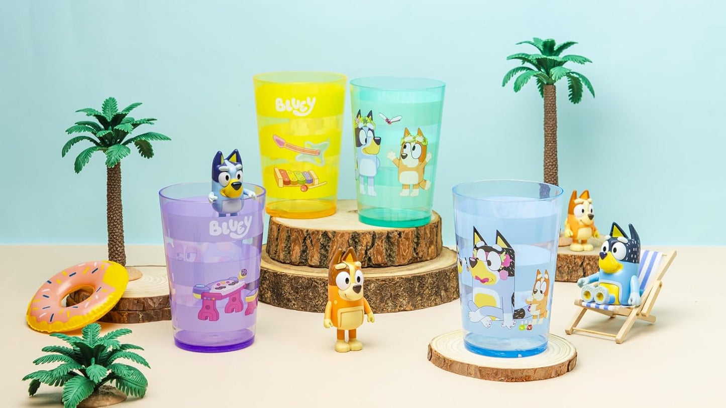 Zak Designs 14.5oz Disney Frozen 2 Nesting Tumbler Set Includes Durable Plastic Cups, Fun Drinkware is Perfect for Kids, 4pk (14.5oz, Anna & Elsa & Olaf)