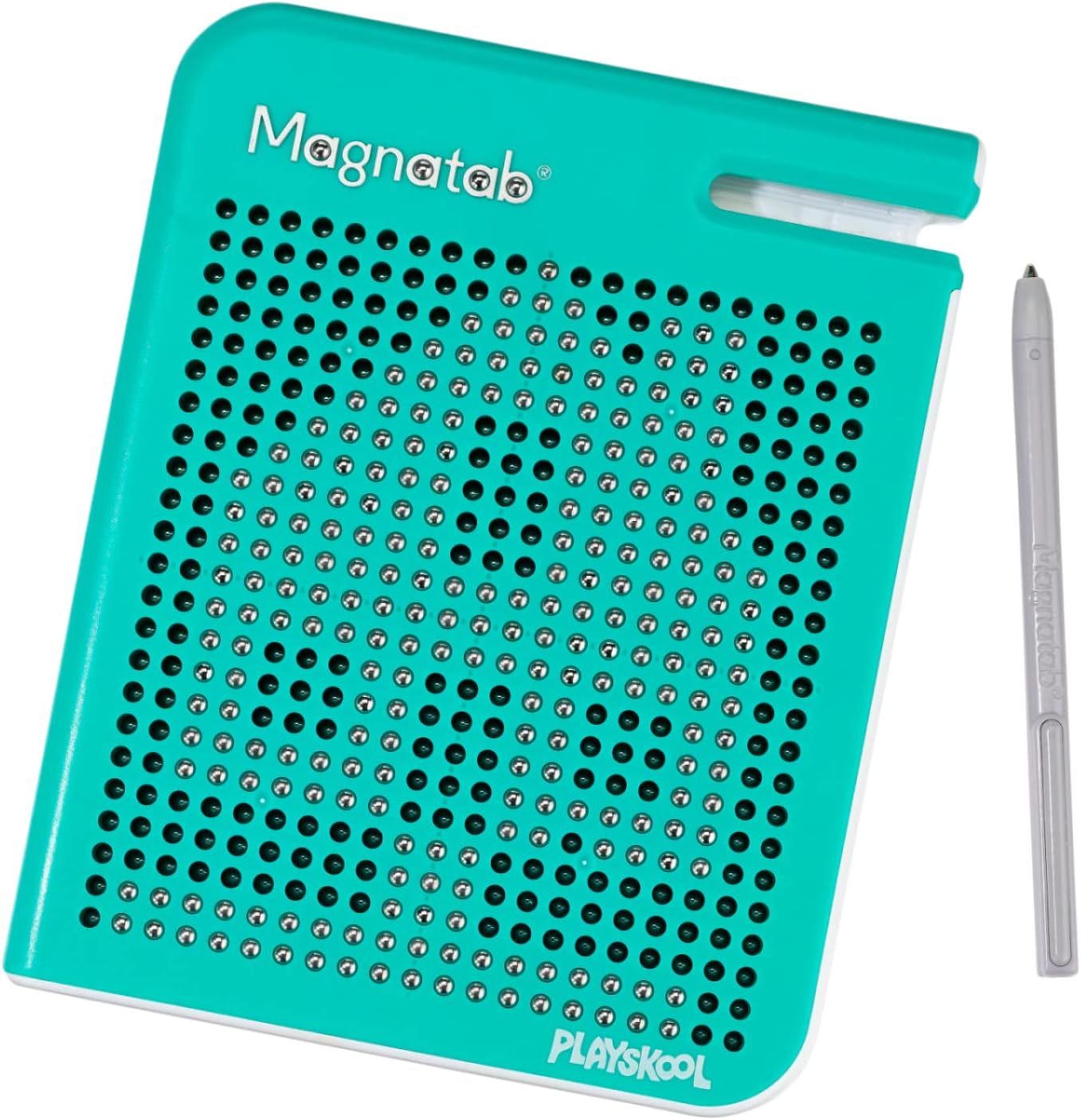 Playskool Magnatab — Numbers and Shapes — Magnetic Board Toy Letter Tracing for Toddlers Learning and Sensory Drawing — for Kids Ages 3 and Up