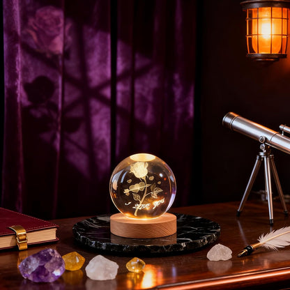 3D Solar System Crystal Ball, 2.4in Universe Gifts Decorative Quartz Glass Ball, Space Laser Engraved Model Astronomy Decor, Physics Display Sculpture Home Decor Crafts for Friends Mom Women Boys