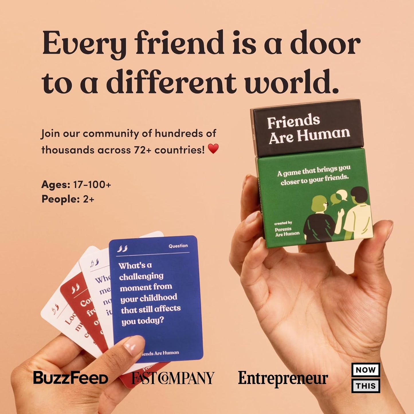 Children are Human | 140 Conversation Cards to Help Bond with Kids | Card Game for Elementary School Children | Designed by Experts for Grades 2-5 | Ages 7-10+