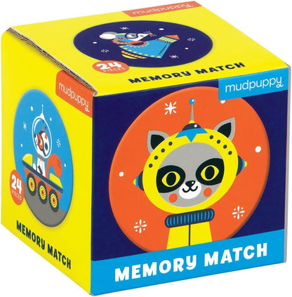 Mudpuppy Unicorn Magic Mini Memory Matching Game – Memory Game for Kids Ages 3 and Up, Makes A Great Gift Idea, 2.75” Mini Storage Cube Is Ideal for On-The-Go Fun