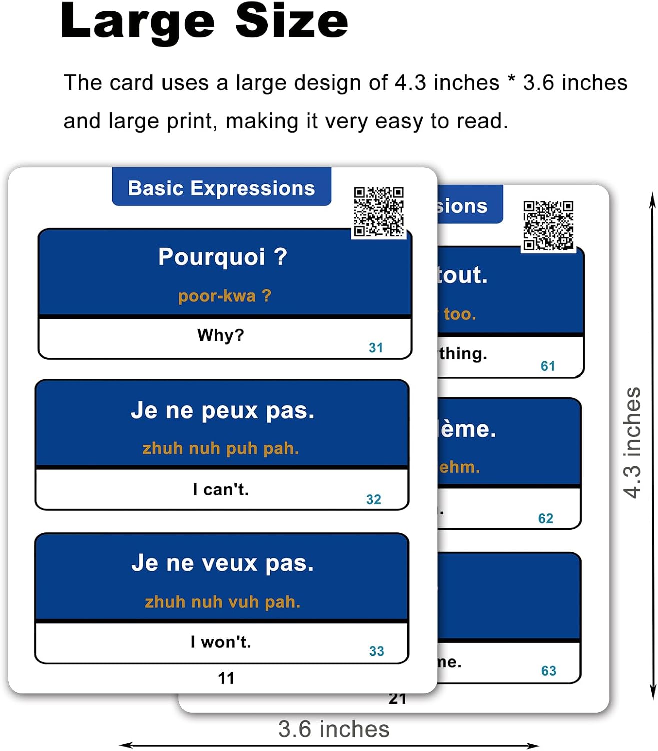 501 Common French Phrases Flash Cards