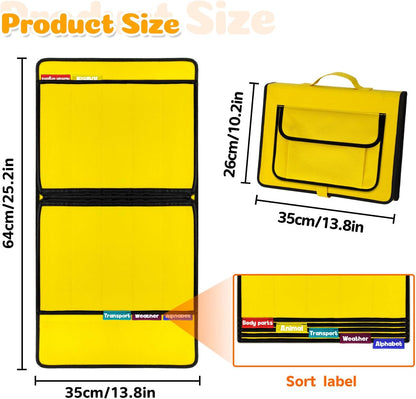 Boczif Visual Communication Book, Nonverbal Communication Board, Autism Language Vocabulary Learning Materials, Speech Articulation Therapy Cue Cards for Kids, Toddler Behavior Book for Home School