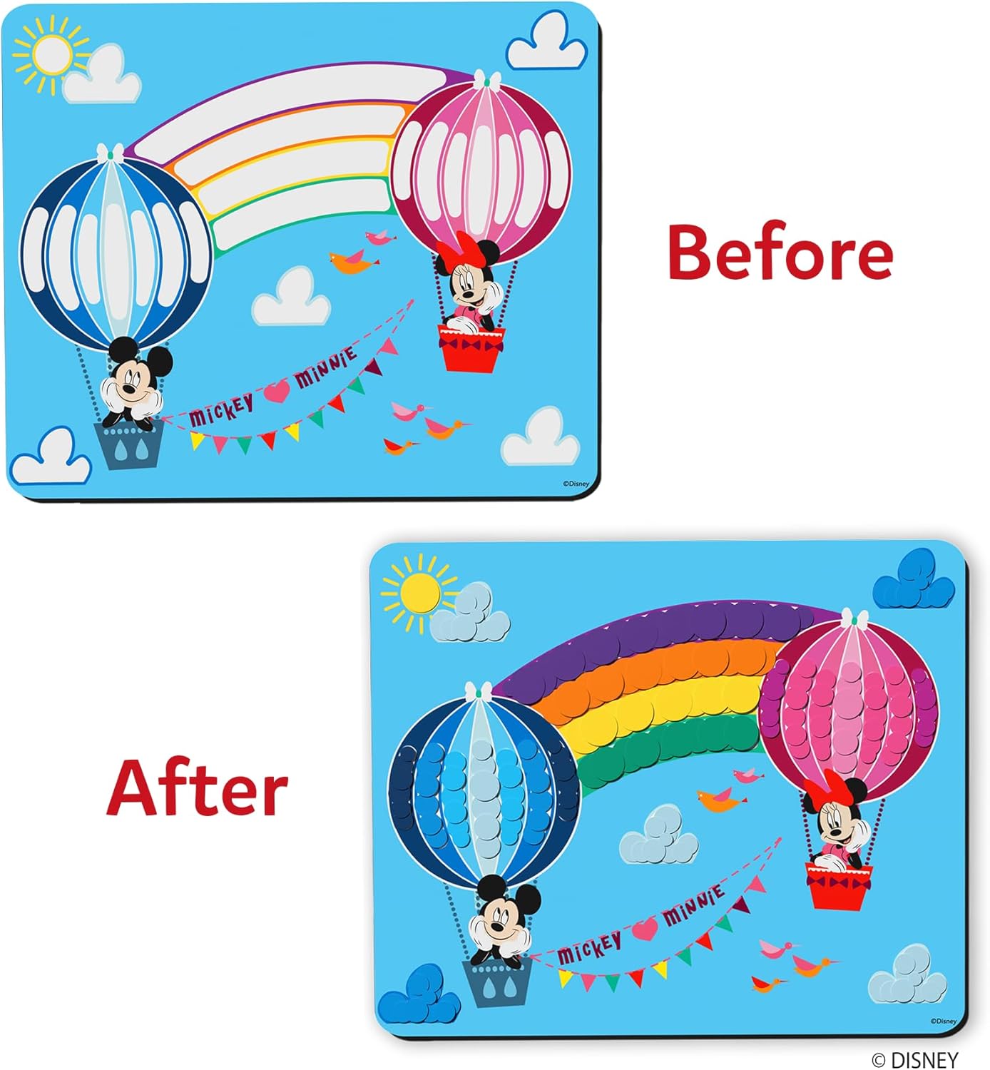 Skillmatics Dot It Sticker Art - Disney Princess, Mess-Free Fun for Kids, 500+ Stickers, Craft Kits, DIY Scrapbooking Activity, Gifts for Girls & Boys Ages 3, 4, 5, 6, 7