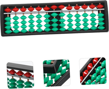Toddmomy 2pcs Plastic Abacus for Boys and Girls Rod Educational Math Tool for Early Learning and Brain Development for Home and School Use