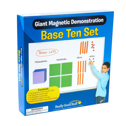 Really Good Stuff Giant Magnetic Base Ten Set