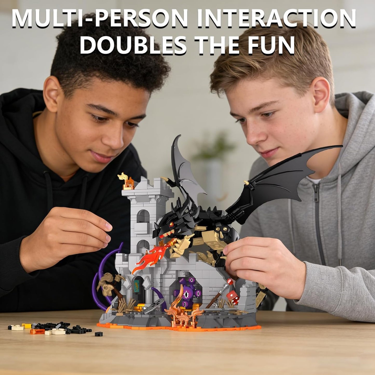 Mechanical Seahorse Building Set Steampunk Ocean Animal Model Kit Articulated Sea Creature Construction Toy Gift for Marine Life Enthusiasts for Adults Teens 1003 Pieces