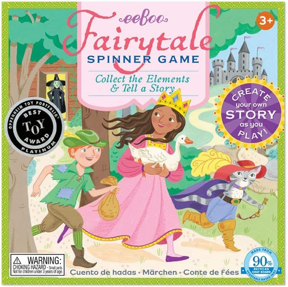 eeBoo Build a Robot Spinner Game - Award Winning Number Matching Robot Building Game, Screen-Free Fun for 2-4 Players, Kids Ages 3 and up