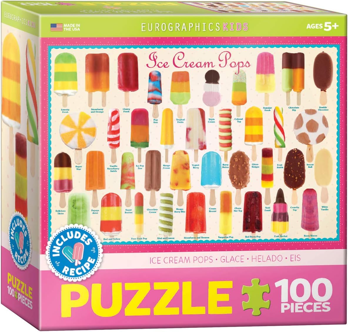 The Solar System 100 Piece Jigsaw Puzzle - Colors A