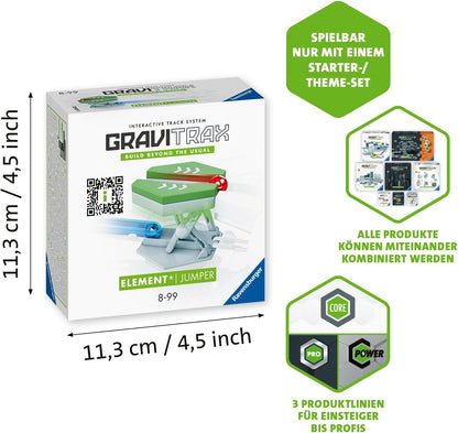 Ravensburger GraviTrax: Jumper Accessory| STEM Toy for Kids Ages 8 and Up | Compatible with All GraviTrax Systems | Ranked No.1 Marble Run System in The U.S