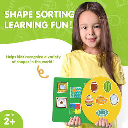 EAMAY Magnetic Color Sorting Set for Kids, Fridge Magnets for Toddlers 1-3, Preschool Circle Time Learning Center Activities, Matching Games Use on The Whiteboard