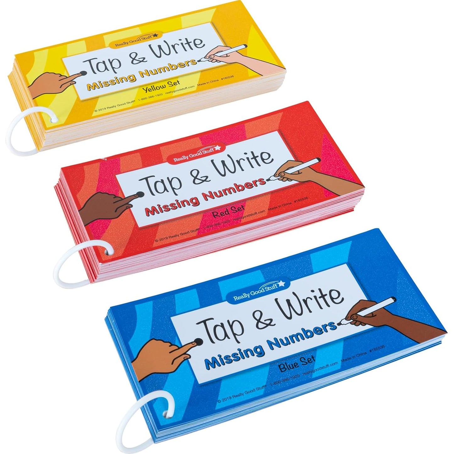 Really Good Stuff Tap and Write CVC Words - 120 Cards