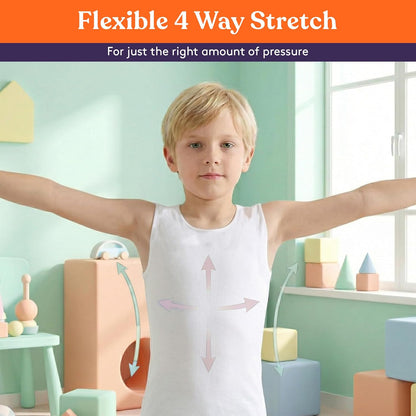 Special Supplies Kids Compression Undershirt – Seamless Deep Pressure Sensory for Focus - Breathable Sensory Shirt