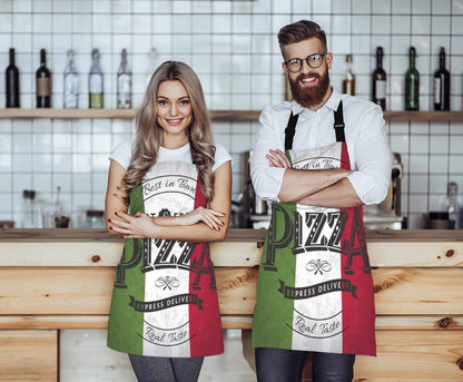 WONDERTIFY Science Education Sketch Apron,Laboratory Chemistry Book Equation Loupe Beaker Flask Glass Bib Apron with Adjustable Neck for Men Women,Suitable for Kitchen Cooking Chef Grill Bistro Apron
