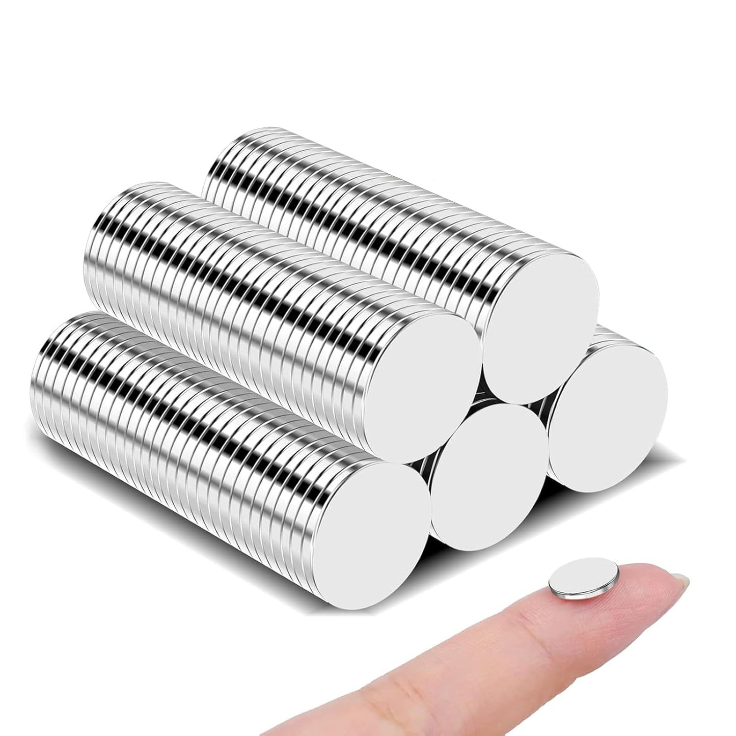 320Pcs Small Neodymium Magnets, 6x2mm Small Rare Earth Magnet Mini Magnets for Whiteboard, Office, School, STEM Measurement Kit, 3D Printing,Science Experiments