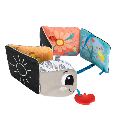 Lamaze Fun with Colors Soft Baby Book - High Contrast Baby Book with Crinkly Cloth Pages - Sensory Books for Babies Ages 6 Months and Up