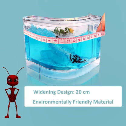 EXBEPE Ant Farm for Kids - Gel Castle Colony Ecosystem Terrarium Kit, Habitat Science Learning Kit