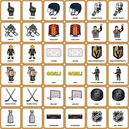 MasterPieces NHL Chicago Blackhawks Matching Game, For Ages 3+ - Fun Family Entertainment for Kids and Adults - Educational, Engaging, and Perfect for Game Night, Interactive Classroom Activities