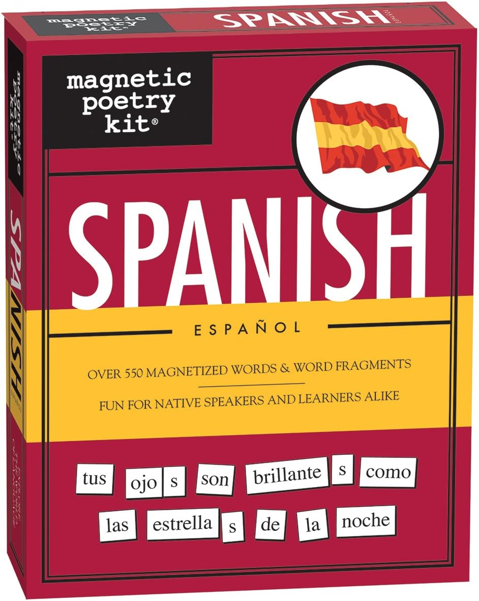 Magnetic Poetry - French Kit - Words for Refrigerator - Write Poems and Letters on the Fridge - Made in the USA