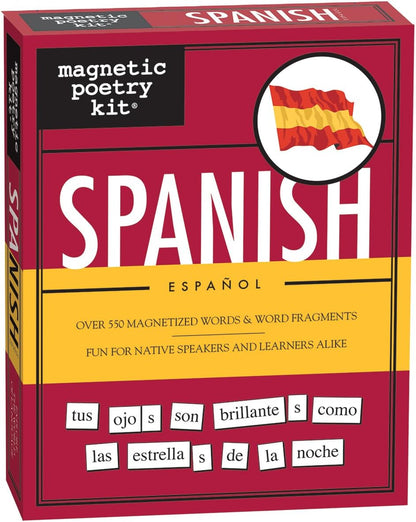 Magnetic Poetry - French Kit - Words for Refrigerator - Write Poems and Letters on the Fridge - Made in the USA