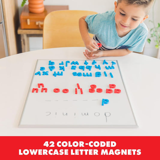 Educational Insights Color-Coded Lowercase AlphaMagnets - ABC Magnets for Kids Ages 3-5, Toddler Alphabet Learning Toys, School Supplies, Preschool Classroom Essentials, Magnetic Letters for Fridge