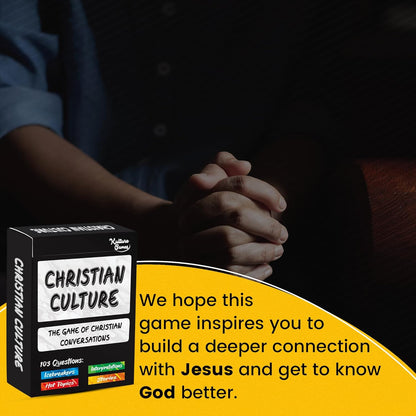 Kulture Games - Bible Conversation Cards for Kids - Christian Family Games - Faith Based Educational Card Games - Sunday School Christian - Gifts Learning - Ages 6+
