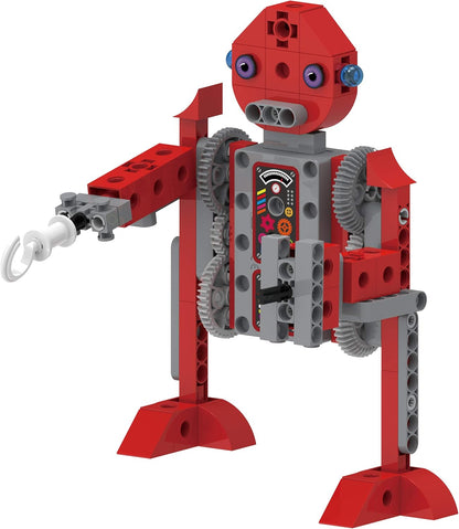 Thames & Kosmos Kids First Robot Pet Shop: Owls, French Bulldogs, Sloths & More! STEM Experiment Kit for Young Engineers | Build 8 Motorized Robots of Cute Animals | Play & Learn with Storybook Manual
