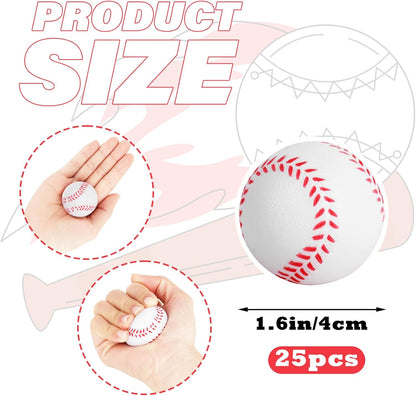 Hooqict Globe Stress Balls 25 Pack Mini Earth Ball Globe Party Favors Small Foam Squeeze Stress Ball for Kids Adults Stress Relief Toy Party Bag Gift Fillers Birthday Favors Classroom Prize