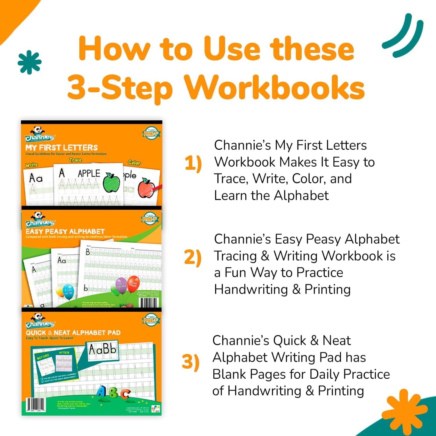 Dry Erase Number & Alphabet Flashcards for Kids Ages 3-5, 10 Numbers & 26 Visual ABC Flash Cards, Homeschool Learning Supplies, Summer School & After School Teaching Supplies for Handwriting Practice