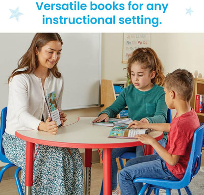 hand2mind Guided Phonics + Beyond Decodable Books Unit 2, CVC Books for Beginning Readers, Science of Reading Classroom Materials, Learn to Read Leveled Readers, Preschool Curriculum for Teachers