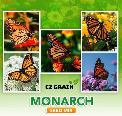Monarch Butterfly Garden Kit -28 Species of Perennial Milkweed and Wildflower Seeds - If You Grow it Monarchs Will Come - Kids STEM Project - Create a Beautiful Garden Full of Butterflies