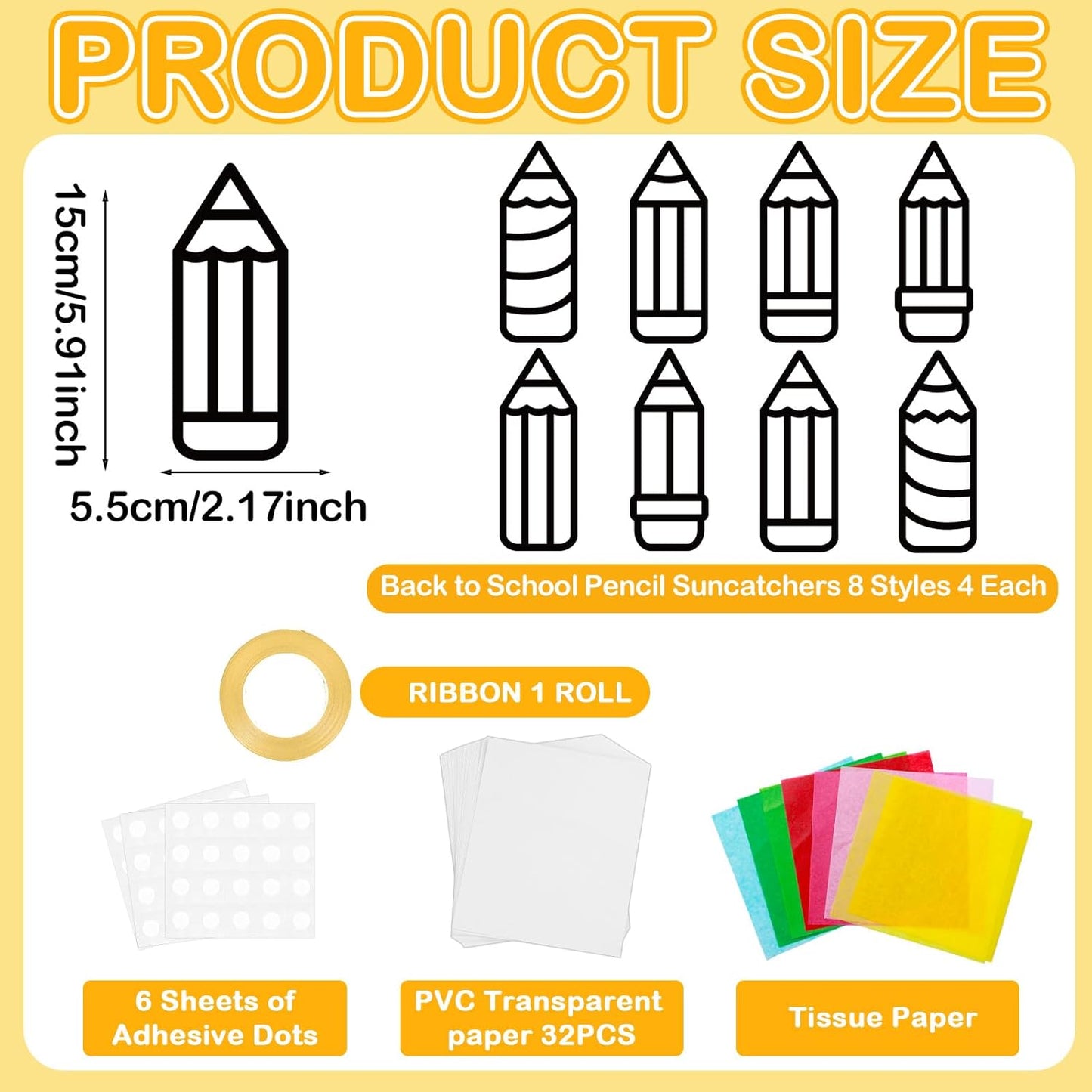 32 Sets Outer Space Suncatchers Craft Kit DIY Window Stained Glass Effect Planet Astronaut Alien Paper Crafts Home School Classroom Decoration Kid Birthday Gift Creative Art Project Activity Game - Colors B